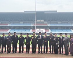 Berfoto bersama setelah Upacara Peringatan Hari Pahlawan Nasional 10 Nov 2025 oleh IKPNI KorWil DIY